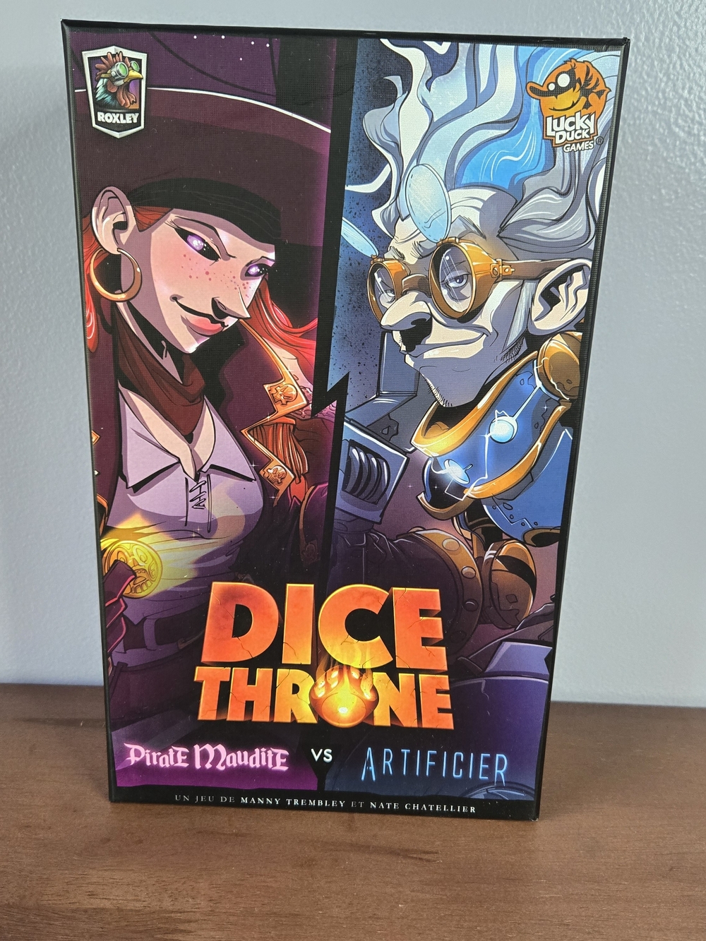 Dice Throne Saison 2: Artificier vs. Pirate Maudite FRENCH VERSION, NEW Open Box